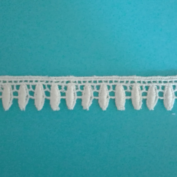 Macrame Lace Border - Cream Color - Width 1,5 cm